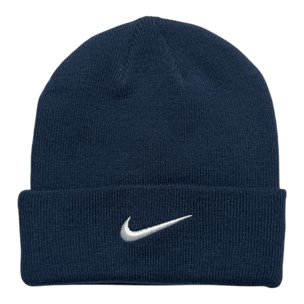 Nike Dark Blue Beanie with Logo